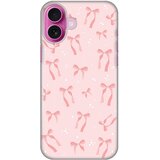  torbica silikonska print za iphone 16 plus 6.7 bow | ePonuda.com