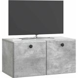 TV ormar za zid 59,5 x 31 x 30 cm Betonska siva | shoptok.hr