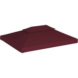  Streha za paviljon 2-delna 310 g/m² 4x3 m bordo, (20580628) | Shoptok.si