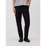 Reserved Jogger hlače s visokim udjelom lana - crno | shoptok.hr