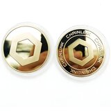 IZMAEL Kovanica Chainlink - Zlatna | shoptok.hr