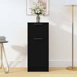 vidaXL Komoda bijela 30 x 30 x 70 cm od konstruiranog drva Cijene