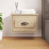 The Living Store Stenska nočna omarica sonoma hrast 41,5x36x28 cm - Stenska Nočna Omarica, (21434885) | Shoptok.si