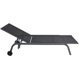 Ambia Garden Vrtni Ležalnik Sonlas, Črna | Shoptok.si