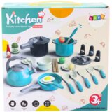 Mali Chef set lonaca i posuđa, prehrambeni proizvodi, 33 el | shoptok.hr