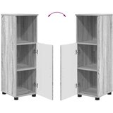 vidaXL Set namještaja za kupaonicu s ladicama 4 pcs Sivi hrast sonoma | shoptok.hr