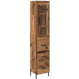  Highboard Staro drvo 34,5 x 34 x 180 cm Konstruirano drvo | shoptok.hr
