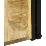 vidaXL Stalak za vino 34.5 x 35 x 39 cm Čvrsto drvo Hrapavo drvo manga | shoptok.hr