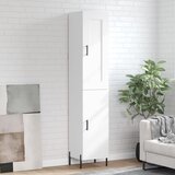  Visoka komoda bijeli 34,5x34x180 cm od konstruiranog drva | shoptok.hr