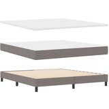  Krevet s box springom i madracem taupe 180x200 cm tkanina | shoptok.hr