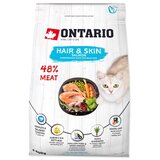 Ontario Cat Hair & Skin - losos 400 g | Shoptok.si