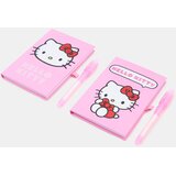 Sinsay Set: bilježnica i olovka s LED svjetlom Hello Kitty | shoptok.hr