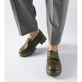 Gemre Green moccasins on a chunky sole Eligio | Shoptok.si