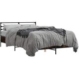  Okvir kreveta boja hrasta 120x200 cm konstruirano drvo i metal | shoptok.hr