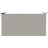  Jastuk za sjedalo SOEST 100% poliester Siva 120 x 60 x 15 cm | shoptok.hr