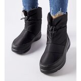 Gemre Black women's insulated snow boots Jensen | shoptok.hr