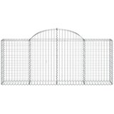  Lučne gabionske košare 40 kom 200x30x80/100cm pocinčano željezo | shoptok.hr