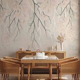 Foto tapeta - Abstract falling leaves - subtle nature motif with branches 500x350 | shoptok.hr