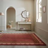 Flair Rugs Bordo rdeča ročno tkana volnena preproga 120x170 cm Lois – | Shoptok.si