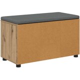  Klupa za cipele s jastučićem Hrast artisan 80 x 38 x 46 cm | shoptok.hr
