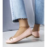 Gemre Pink ballerinas with golden embellishment Iris | shoptok.hr