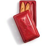 Crafter EMILE HENRY kalup za pečenje bageta 40cm, burgundy | ePonuda.com