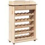 vidaXL Stalak za vino 90x60x30 cm od čvrstog drva bor cijene