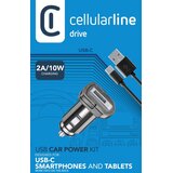 Cellular Line auto punjač USB-A i kabel USB-C 2A/10W | shoptok.hr