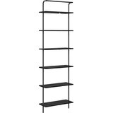  Polica Crni hrast 60 x 24 x 203 cm Konstruirano drvo | shoptok.hr