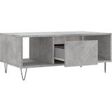  Stolić za kavu boja betona 90x50x36,5 cm konstruirano drvo | shoptok.hr