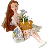  Lutka za igru Emily za modnu reviju sa torbom Lucky - 30 cm | Shoptok.si