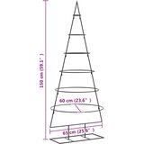 Metalno ukrasno božićno drvce crno 150 cm | shoptok.hr