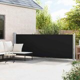  Uvlačiva bočna tenda za terasu 140 x 600 cm crna | shoptok.hr