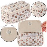Školski set pernica Capybara bijela 21 cm | shoptok.hr