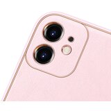 Dux ducis Yolo elegantno kućište izrađeno od meke TPU i PU kože za iPhone 12 pink boje | shoptok.hr