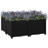 vidaXL povišena gredica 80 x 80 x 38 cm od polipropilena Cijene