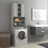 Ormarić za perilicu rublja boja hrasta sonome 64x25,5x190 cm Sivi hrast sonoma Cene