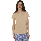 BASIC Feel Good T-shirt-CLM-TS-1639.12-beige | Eponuda.ba