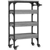  Kuhinjska kolica boja hrasta 53 x 20 x 76 cm konstruirano drvo | shoptok.hr