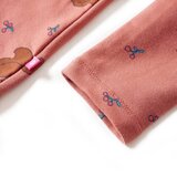  Dječja haljina starinska ružičasta boja 128 | shoptok.hr