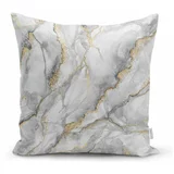 Minimalist Cushion Covers Prevleka za okrasno blazino Minimalist Cusion Covers Marble With Hint of Gold, 45 x 45 cm