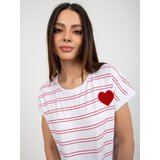 RELEVANCE Blouse-RV-BZ-8619.94-white-red | Shoptok.si