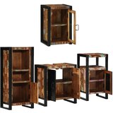  Set namještaja za kupaonicu 4 kom. Šareni 55 x 35 x 60 cm | shoptok.hr