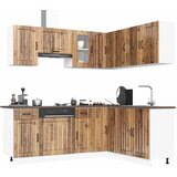  11-dijelni set kuhinjskih ormarića Lucca konstruiranog drva | shoptok.hr