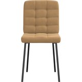  Jedilni stoli 2 kosa rjav žamet, (21822598) | Shoptok.si