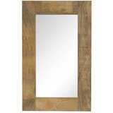 vidaXL Ogledalo iz trdnega mangovega lesa 50x80 cm Cene