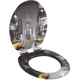  Toaletna daska s mekim zatvaranjem 2 kom MDF uzorak New Yorka | shoptok.hr