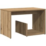  Pomoćni stol Artisan hrast 59x36x38 cm izrađeno drvo | shoptok.hr