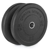 Capital Sports Renit Hi Temp gumijasti kolutne uteži, 50,4 mm, jedro iz aluminija, guma 2 x 10 kg | Shoptok.si