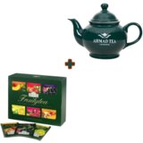 Ahmad Tea čajnik zeleni, 445 ml + Čaj Fuitytea Selection 6x10 kesica cene